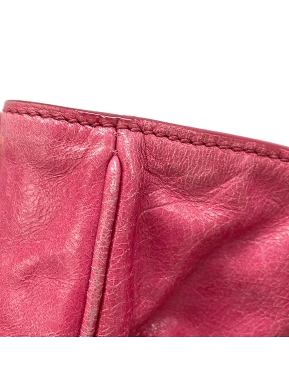 Prada Tote Pink Leather